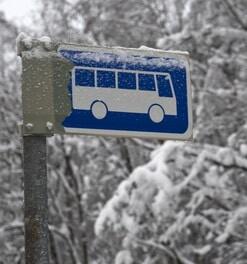 La Plagne Airport Ski Bus Stop