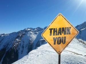 End of Ski Season Transfers Thank You