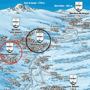 Meribel Bus Stops