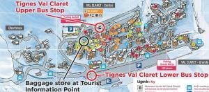 Tignes Val Claret Airport Transfer Bus Stop
