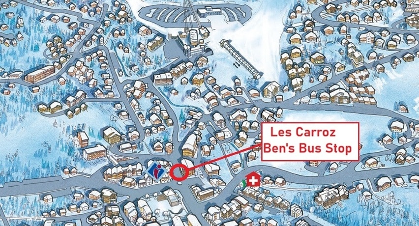 Les Carroz Ben's Bus Stop
